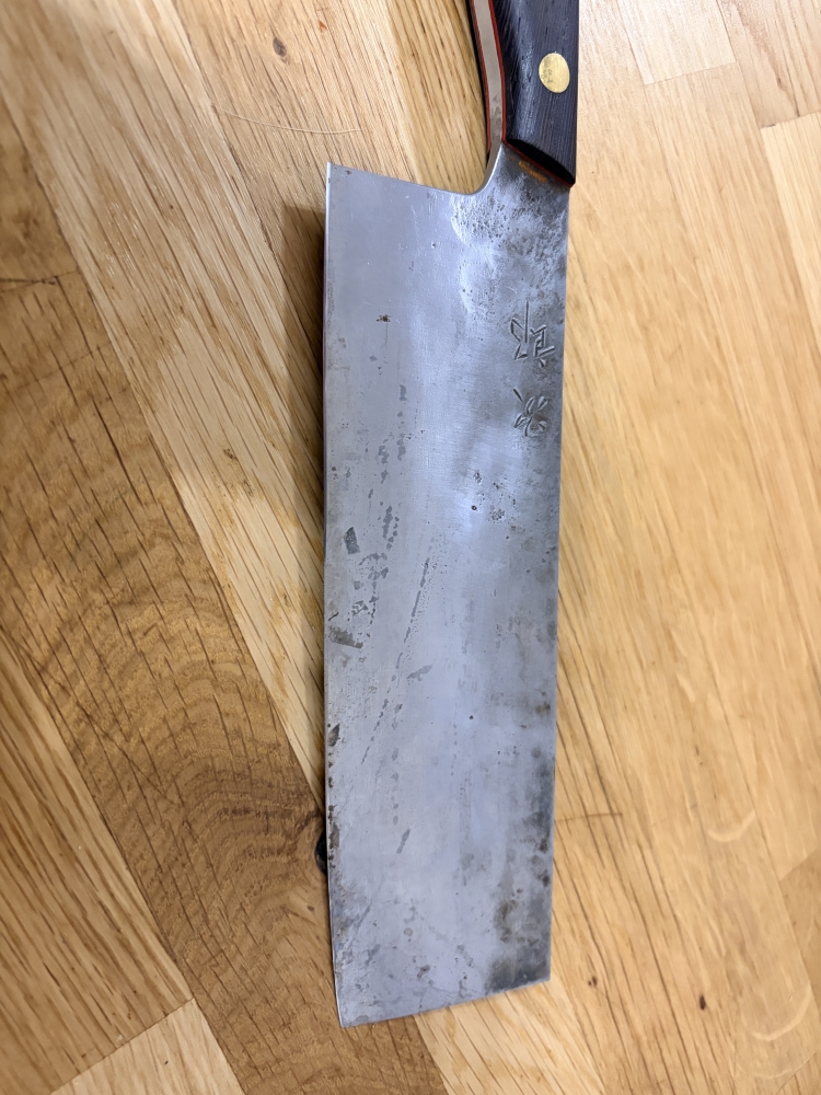 JIRO Tsuchime Yo Nakiri 180 #204