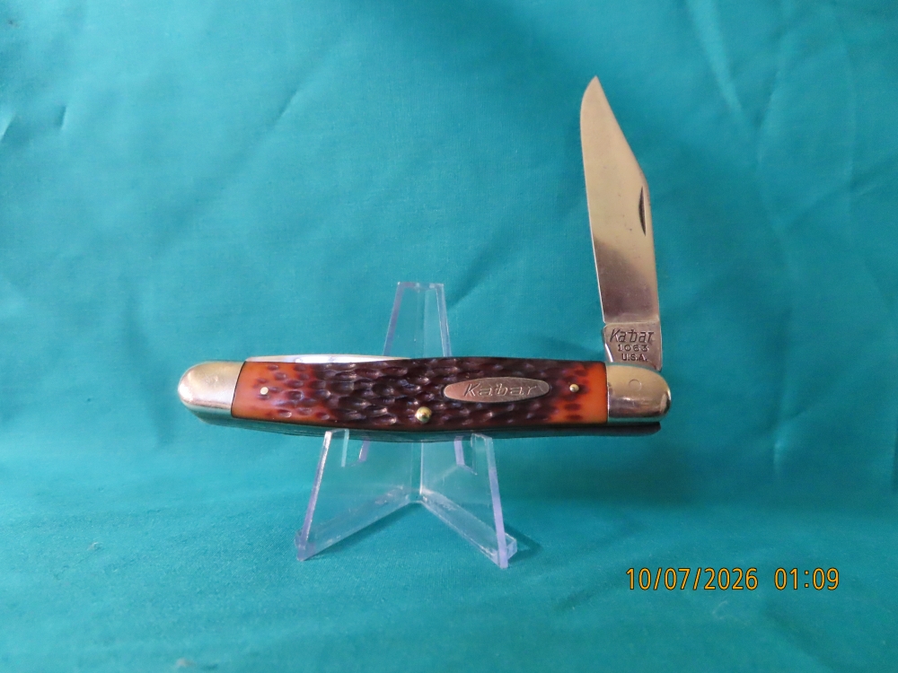 KA-BAR #1063, 'Muskrat KNIFE', 2 BLADE