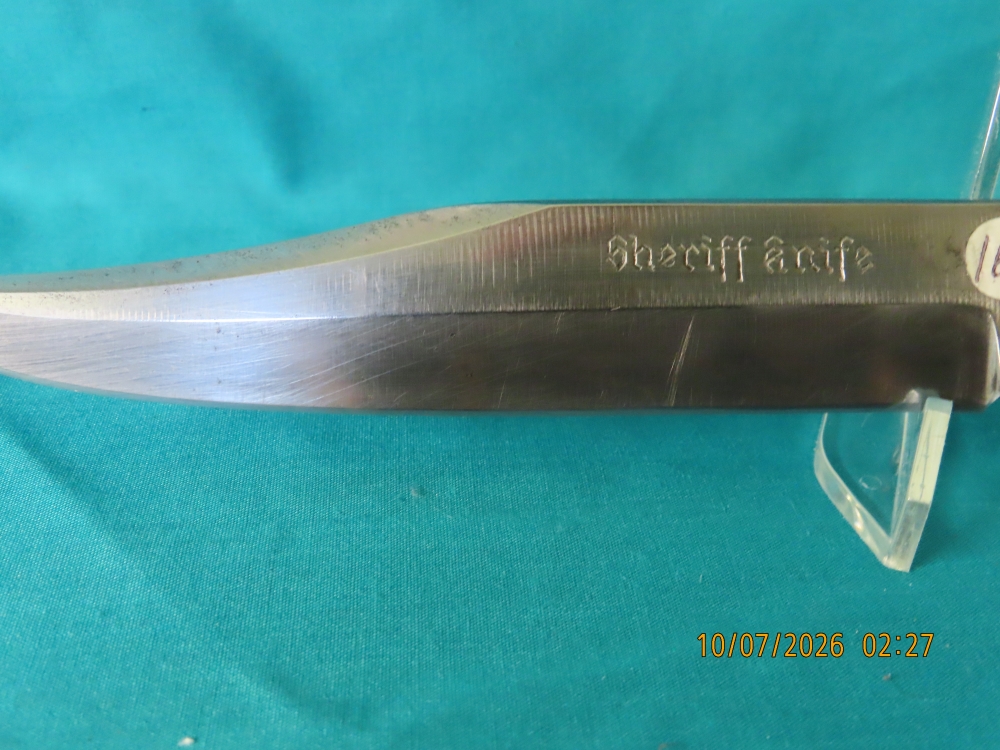 PIC, # 13169; 1950's 'SHERIFF KNIFE', by the LINDER'S BROTHERS