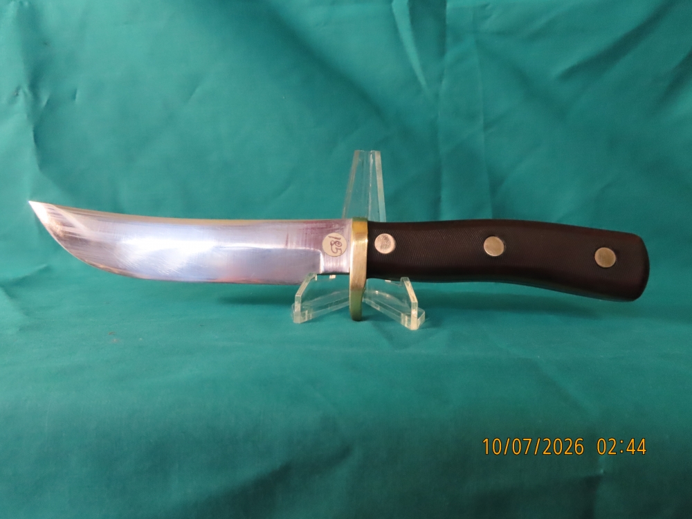 SCHRADE WALDEN/OLD TIMER #165, WOODSMAN HUNTING KNIFE