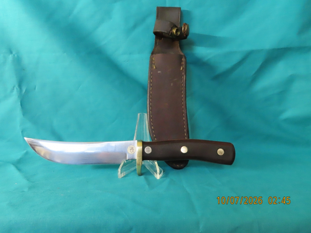 SCHRADE WALDEN/OLD TIMER #165, WOODSMAN HUNTING KNIFE