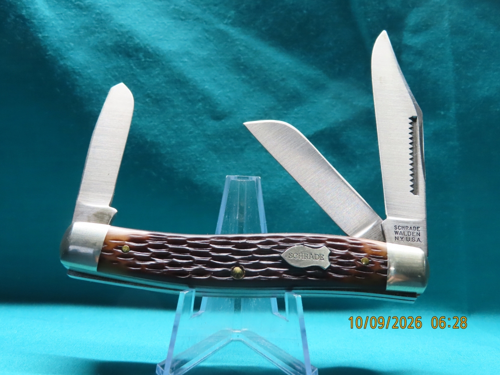 SCHRADE/WALDEN, N.Y., #1881 POCKETKNIFE, IN ORIGINAL UNOPENED PACKAGING, NIB!!!