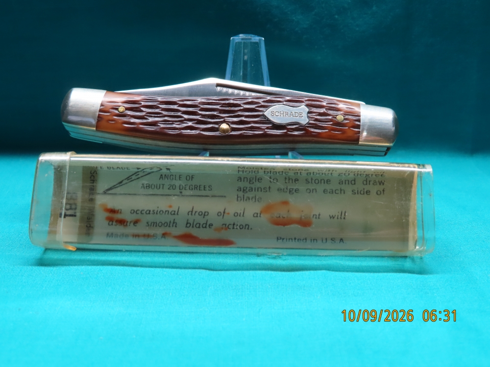 SCHRADE/WALDEN, N.Y., #1881 POCKETKNIFE, IN ORIGINAL UNOPENED PACKAGING, NIB!!!