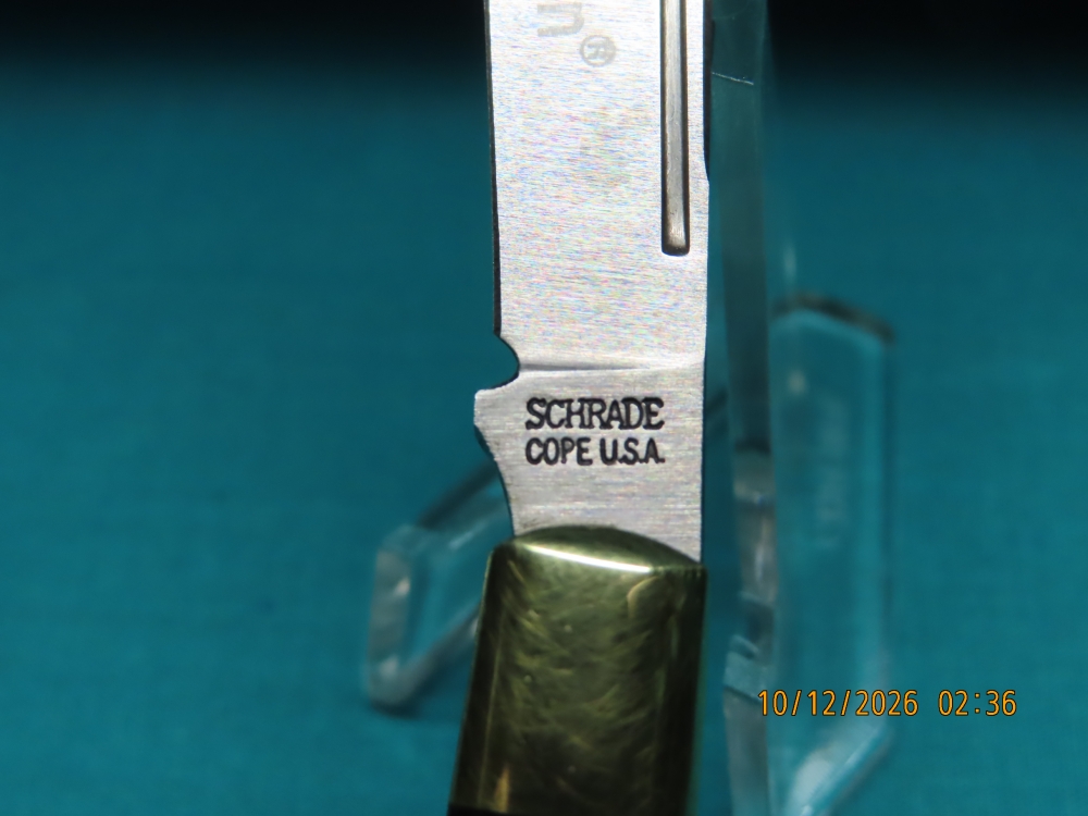 NIB!! SCHRADE COLE USA \"COPENHAGEN\" POCKETKNIFE
