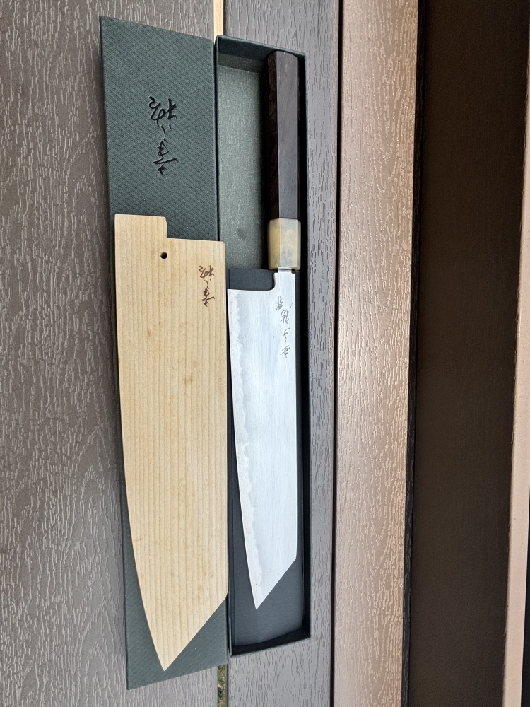  Konosuke Fujiyama FM Blue #1 240mm Gyuto