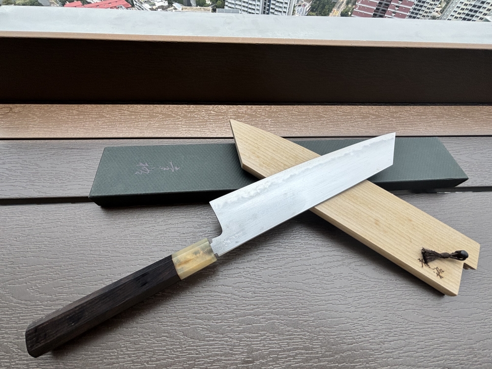  Konosuke Fujiyama FM Blue #1 240mm Gyuto