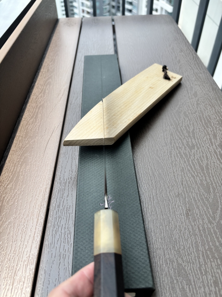 Konosuke Fujiyama FM blue #1 240 Gyuto