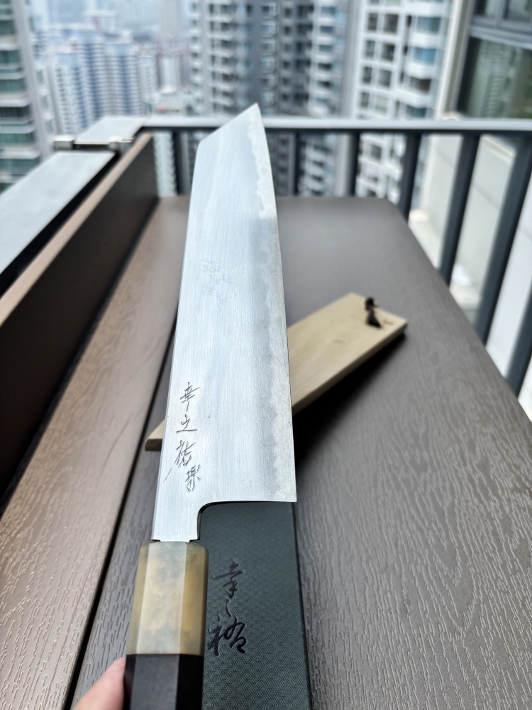 Konosuke Fujiyama FM blue #1 240 Gyuto
