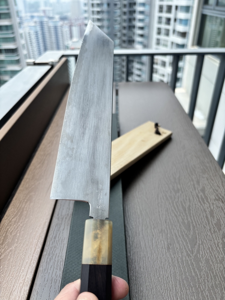 Konosuke Fujiyama FM blue #1 240 Gyuto