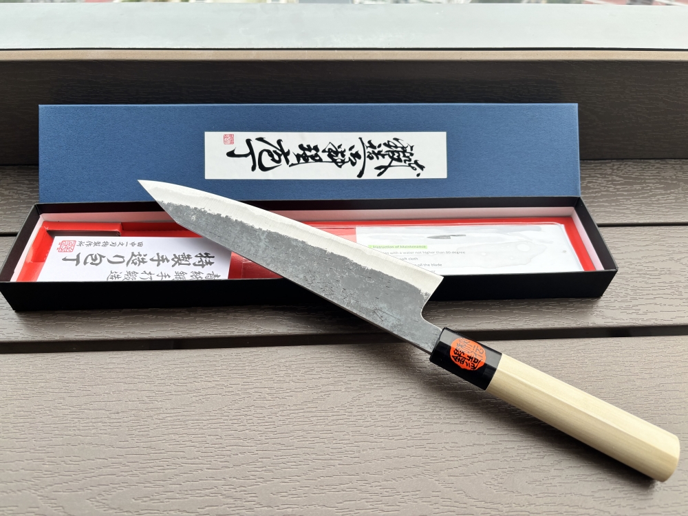  Tanaka Kazuyuki Tekka Gyuto 210 mm