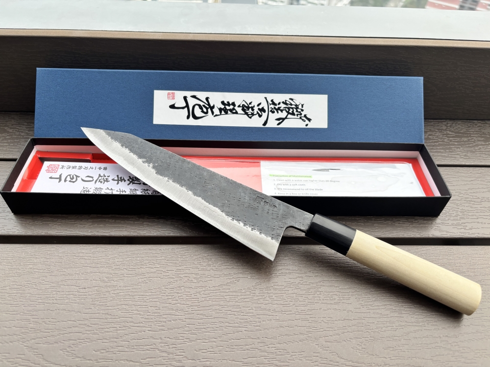  Tanaka Kazuyuki Tekka Gyuto 210 mm