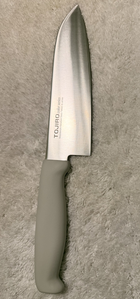 Tojiro Color Series Santoku Knife F132W – 170mm – White Handle – Made in Japan