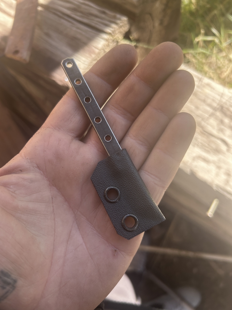 Mini tanto fixed blade scalpel style knife