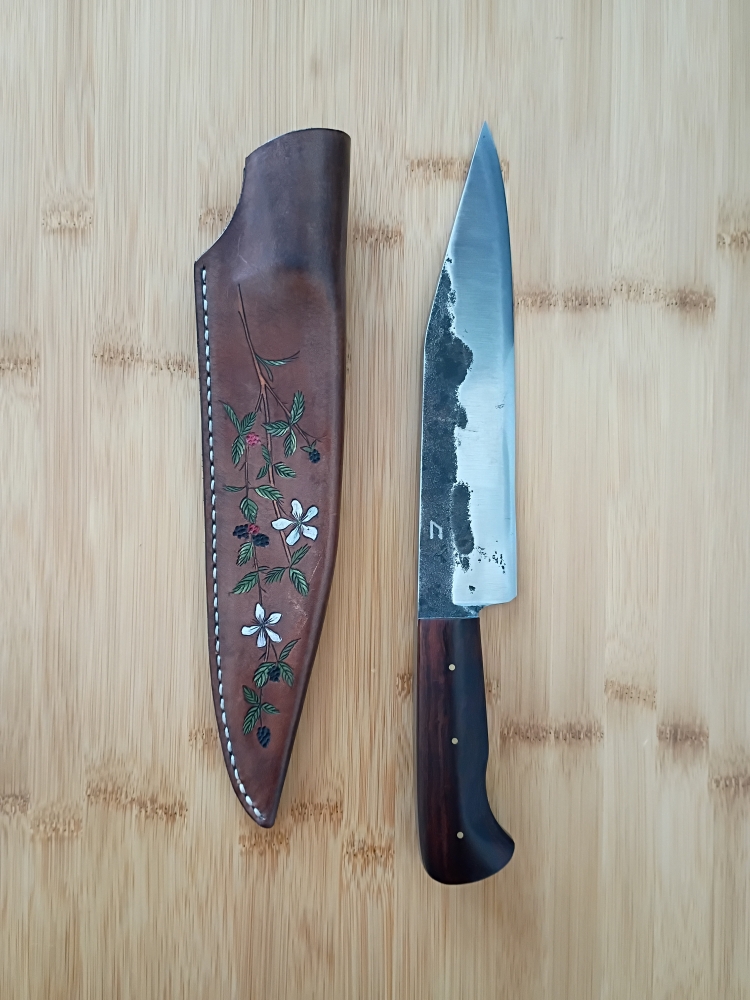 Lunar Light Forge Custom Bowie-Style Seax
