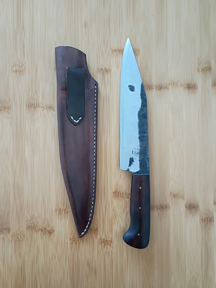 Lunar Light Forge Custom Bowie-Style Seax