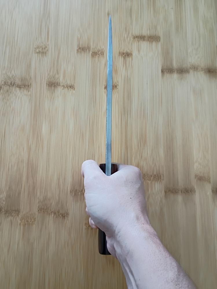 Lunar Light Forge Custom Bowie-Style Seax