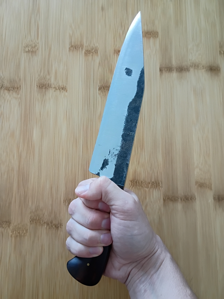 Lunar Light Forge Custom Bowie-Style Seax