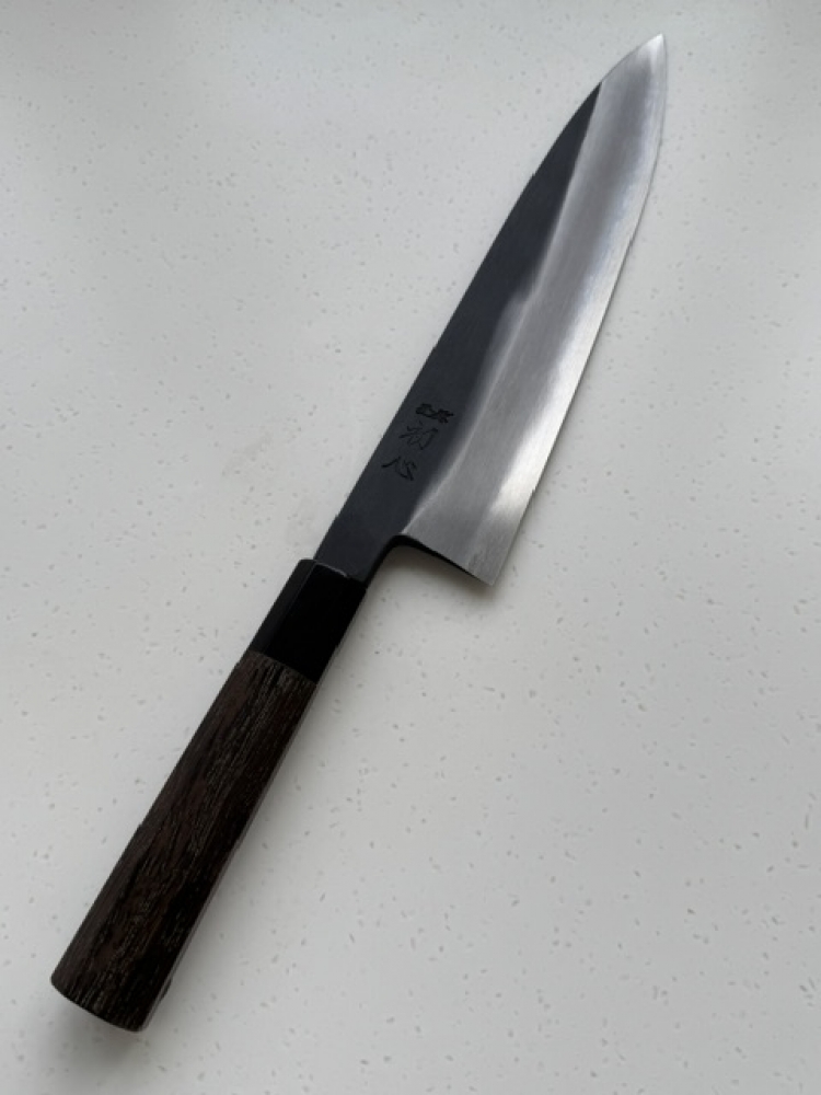 Hatsukokoro Yoake Blue 1 Kurouchi Gyuto 240mm