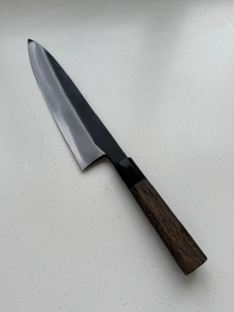 Hatsukokoro Yoake Blue 1 Kurouchi Gyuto 240mm