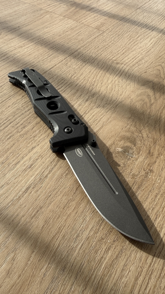 Benchmade Adamas Black G10 (Drop-Point) - 275GY-1