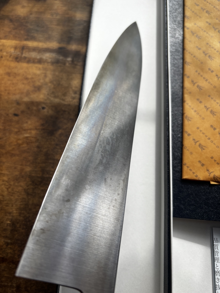 Masamoto KS, 240mm, Gyuto,, white 2, very good condition!!!