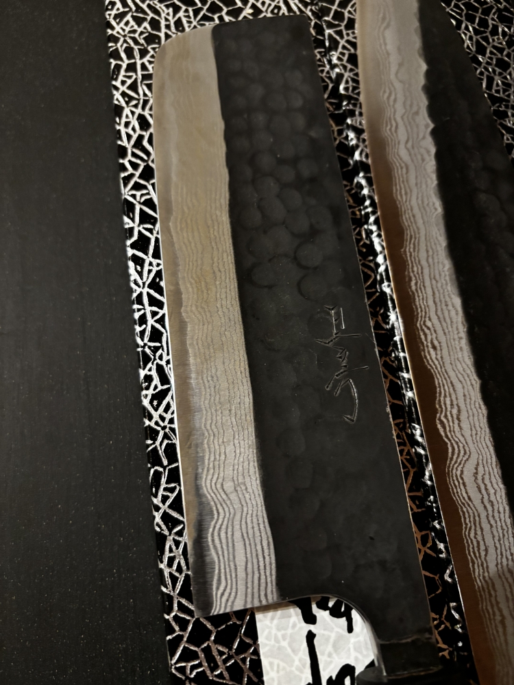 Nao Yamamoto Bundle, Gyuto, nakiri, workhorse, Aogami super, Damast, tsuchime Finish!!!