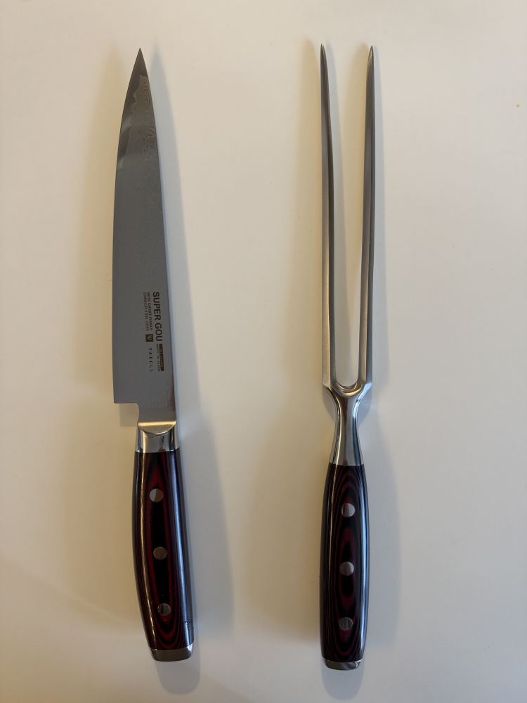 Yaxell Super Gou 2-Piece Carving Set 