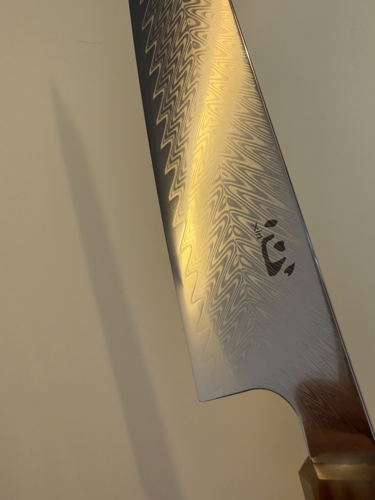 XIN Cutlery XC105 Kiritsuke 210mm – 67-Layer VG10 Damascus – Rosewood & Buffalo Horn – New