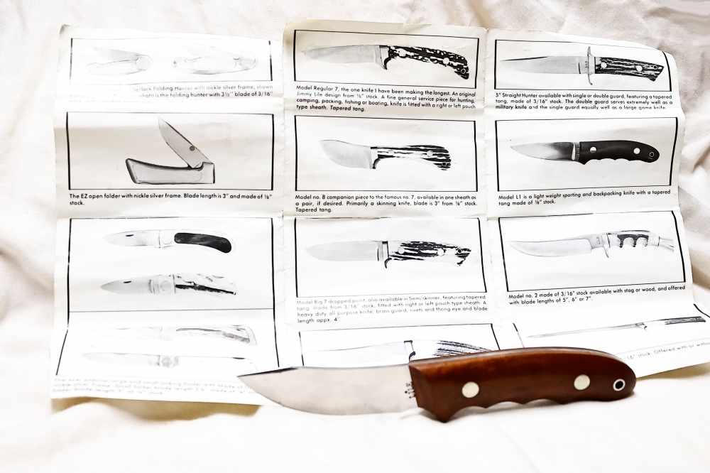 Lile Handmade Knives- Lile (dot) fixed blade knife