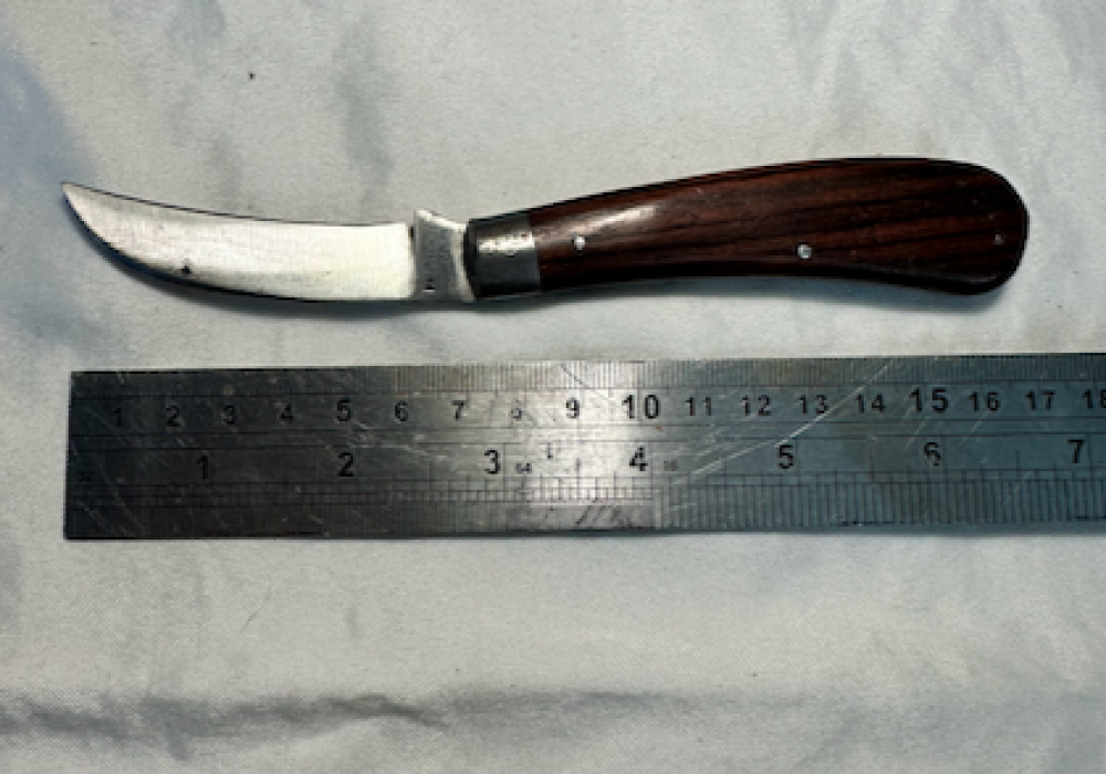Vintage Christopher Johnson [Sheffield, UK], Lambsfoot Folding Knife