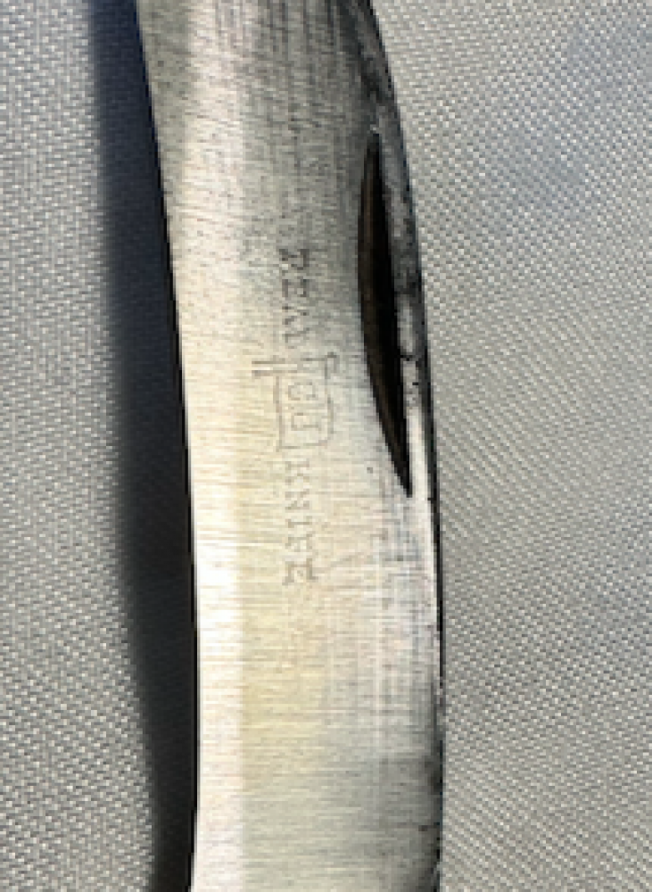 Vintage Christopher Johnson [Sheffield, UK], Lambsfoot Folding Knife