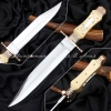 Custom Made Forged 5160 Spring Steel English & Huber Sheffield #2 Bowie Replica