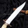 Custom Made Forged 5160 Spring Steel English & Huber Sheffield #2 Bowie Replica