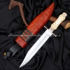 Custom Made Forged 5160 Spring Steel English & Huber Sheffield #2 Bowie Replica
