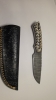 Damascus knife 