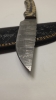 Damascus knife 