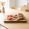 Handmade Multicolour Hardwood Cutting Board – Walnut, Oak, Ash & Cherry
