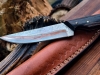 Handmade Copper Damascus Chef Knife | 440C Steel Kitchen Knife, Wenge Handle Gift For Cook Camping Knife