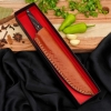 Handmade Copper Damascus Chef Knife | 440C Steel Kitchen Knife, Wenge Handle Gift For Cook Camping Knife