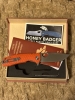 Honey badger medium size in orange