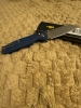 Bestech slasher large blue micarta