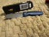 Bestech slasher large blue micarta
