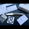 Chris Reeve Umnumzaan Glass Blasted Drop Point MagnaCut Titanium Knife New