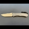 Chris Reeve Umnumzaan Drop Point MagnaCut Sandblasted Titanium CRK Knife ZAAN
