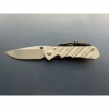 Chris Reeve Small Inkosi Crosshatch Drop Point MagnaCut Sandblasted Titanium CRK Knife