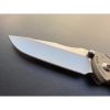 Chris Reeve Umnumzaan LEFT HAND Drop Point MagnaCut Sandblasted Titanium CRK Knife LH