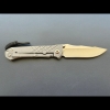 Chris Reeve Umnumzaan Drop Point MagnaCut Sandblasted Titanium CRK Knife ZAAN
