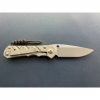 Chris Reeve Small Inkosi Crosshatch Drop Point MagnaCut Sandblasted Titanium CRK Knife
