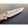 Chris Reeve Umnumzaan LEFT HAND Drop Point MagnaCut Sandblasted Titanium CRK Knife LH
