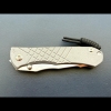 Chris Reeve Umnumzaan Drop Point MagnaCut Sandblasted Titanium CRK Knife ZAAN